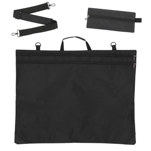 PXB Bags for Architects and Drafters - for Fixed & Multi-Angle 20x26" PXB Drafting Board - Art Desk Carrier- Adjustable Strap, Easy-Grip Handle, Water-Resistant Nylon & Zippered Pockets - size: 23x30"