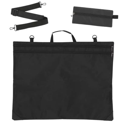 PXB Bags for Architects and Drafters - for Fixed & Multi-Angle 20x26" PXB Drafting Board - Art Desk Carrier- Adjustable Strap, Easy-Grip Handle, Water-Resistant Nylon & Zippered Pockets - size: 23x30"