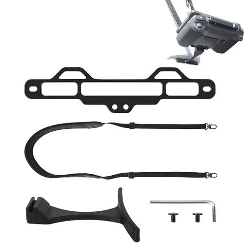 RC PRO2 Remote Control Crossbar with Belly Support Bracket & Adjustable Neck Strap Compatible with DJI Mavic 4Pro, Ergonomic Hands-Free Holder, Foldable Design, Pressure Relief Lanyard Accessories
