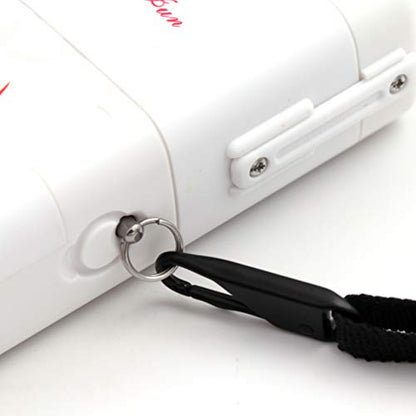 CUESOUL ANTIE Hard Dart Case, Holds 6 Steel/Soft Tip Darts & Extra Tips, Shafts & Flights, Durable Use - color: White Beast