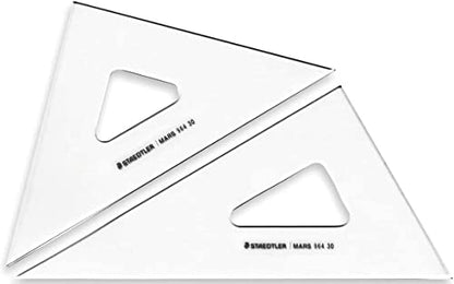 Staedtler 964 30 Triangular Ruler Drafting Set Mars 11.8 inches (30 cm) - size: 30cm