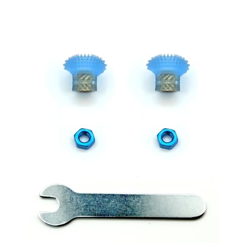 Felistick Thumbur RC Transmitter Radio Controller Stick Ends FPV Controller Accessories Replacement Joystick (blue, M3) - color: blue, size: M3