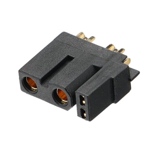 ELFCULB 10PCS Amass XT30U(2+2) Female Connectors for FPV Drones - color: 10pcs XT30U(2+2) Female