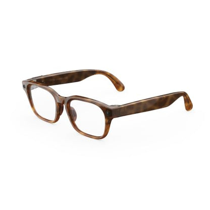 Meta Glasses, Adventurer AI Glasses - color: Classic Tortoise/Clear Lenses, size: Standard