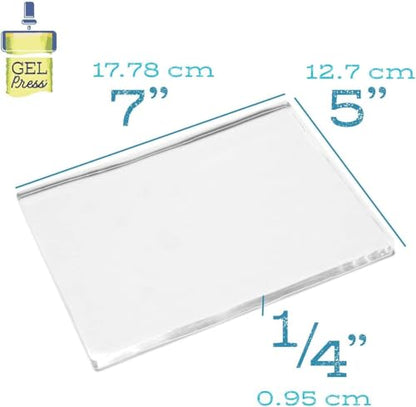Gel Press Gelli Printing Plate Class Pack - (Size: 5" X 7") - 10810-6PK - size: 5" x 7" 6-pack