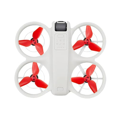 sea jump 8PCS Propeller Suitable for DJI NEO Drone Accessories Handheld Quadcopter Drone 2016S Propeller Blades (Red) - color: Red