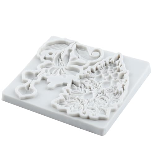 Strawberry Polymer Clay Molds Strawberry Flower Silicone Mold - color: Style K