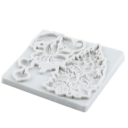 Strawberry Polymer Clay Molds Strawberry Flower Silicone Mold - color: Style K