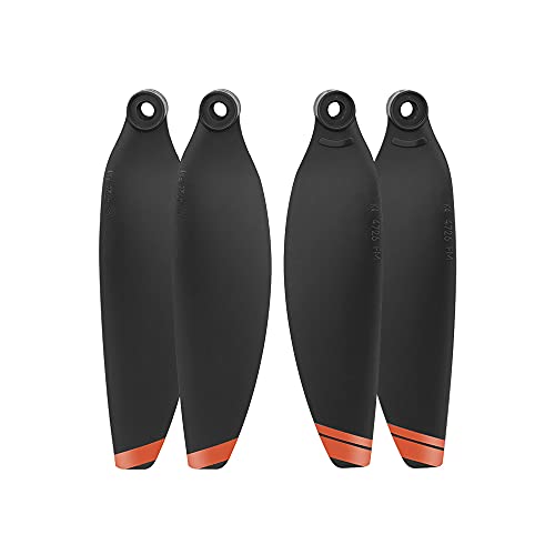 16Pcs Mini 2 Propellers Replacement Low-Noise and Quick-Release Blades Props Compatible with DJI Mini 2 / Mini SE/Mini 2 SE/Mini 4K Drone, Orange - color: Orange