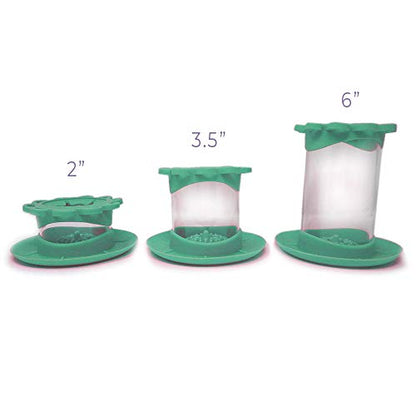 Paint Puck Ultimate Rinse Cup Paint Brush Cleaner, Mug (4 in), Green - color: Green, size: Mug