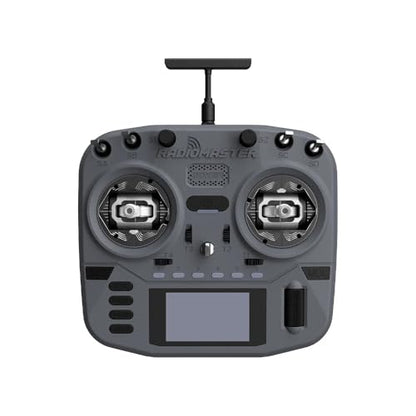 RadioMaster Boxer Crush EdgeTX 2.4G 16CH Remote Controller ELRS with AG01 Hall Gimbals (Gray) - color: Gray