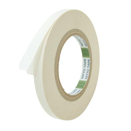 Nitto (Permacel) P-02 Double Coated Kraft Paper Tape: 1/2 in. x 36 yds. (White)