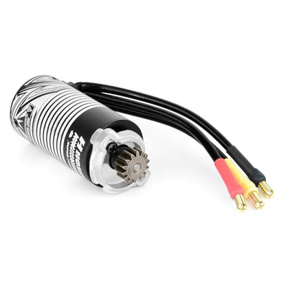 Hosim Upgraded 2852 3100KV Brushless Motor for Hosim X07W X07 X08 X15W 1/10 RC Cars High Speed Remote Control Car, Compatible with Most of 1:10 Scale RC Truck Waterproof Motor Replacement Parts