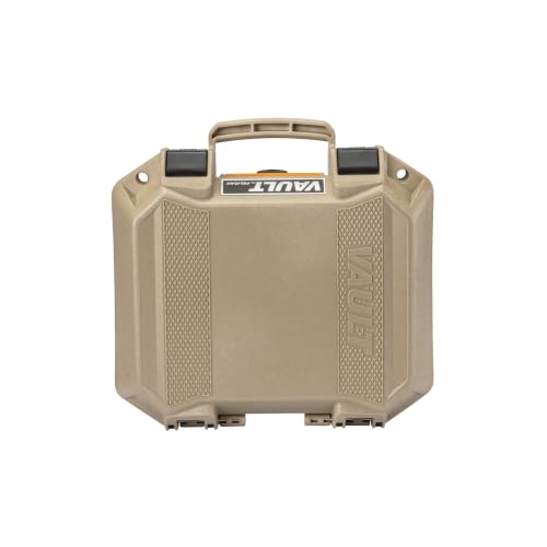 Pelican Vault V100 Hard Case (Camera, Pistol, Gear, Equipment) - color: Tan, style: With Foam