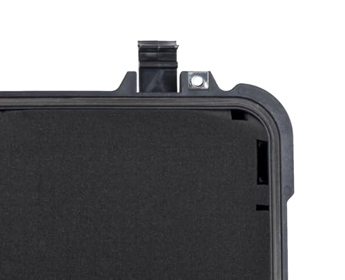 MEIJIA All Weather Waterproof Hard Camera Case,Hard Case,With Customized Fit Foam Included, Elegant Black,Fit for Drones,camera,lens (20.87"x12.72"x12.76") - size: 20.87" x 12.72" x 12.76"