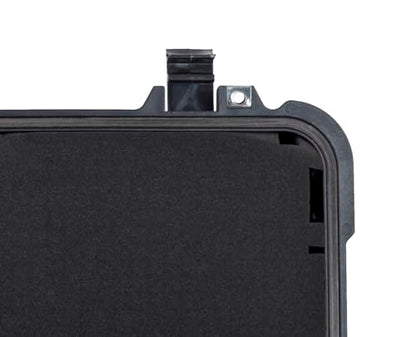 MEIJIA All Weather Waterproof Hard Camera Case,Hard Case,With Customized Fit Foam Included, Elegant Black,Fit for Drones,camera,lens (20.87"x12.72"x12.76") - size: 20.87" x 12.72" x 12.76"