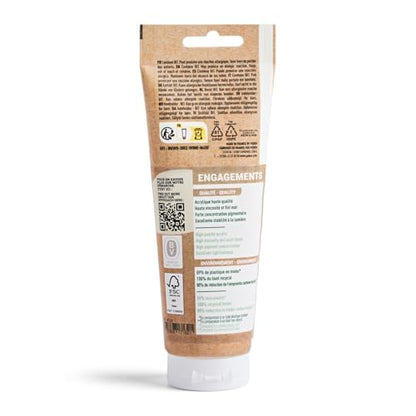 PEBEO Origin Acrylics 120ml Matte Acrylic Paint, Burnt Sienna - color: Burnt Sienna