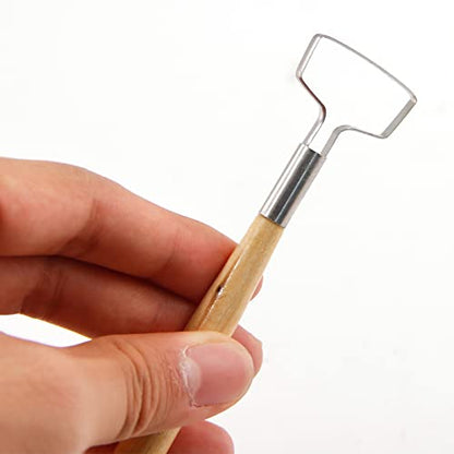 suiwotin Clay Carving Tools, Pottery Sculpting Tool for Modeling