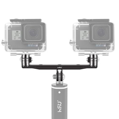 HSU Aluminum Dual Twin Mount Adapter (Extension) for GoPro - color: Extension