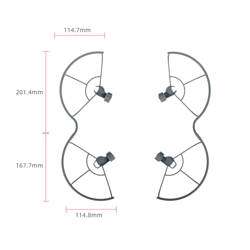 Propeller Guard for Mini 5 Pro Quick Release Removable Prop Blade Protector Compatible with DJI Mini 5 Pro Accessories
