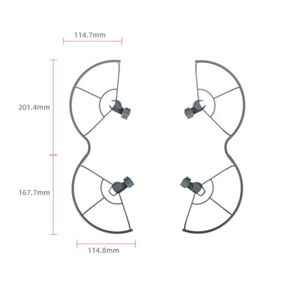 Propeller Guard for Mini 5 Pro Quick Release Removable Prop Blade Protector Compatible with DJI Mini 5 Pro Accessories
