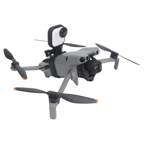 Drone Action Camera Mounting Holder for DJI Mini 5 Pro, Drone Gimbal Upper Expansion Bracket with 1/4 Screw Tripod Mount Adapter for Mini 5 Pro Accessories