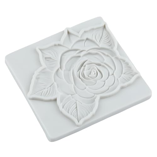 Rose Flower Silicone Mold Rose Flower Polymer Clay Molds - color: Style F