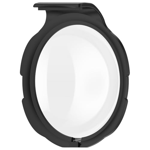 RuenTech Lens Guard for DJI Osmo 360 Camera, Lens Protector Cover for DJI Osmo 360 Accessorie (Black&Black)