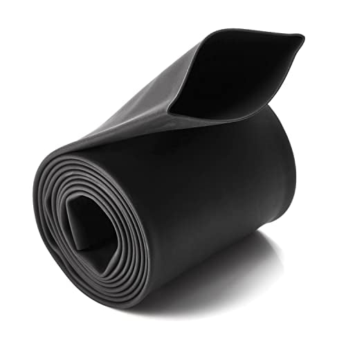 Chanzon 4:1 Ratio 2" (52mm) Heat Shrink Tubing 4Ft Roll Black - size: 52mm (2") - 4FT