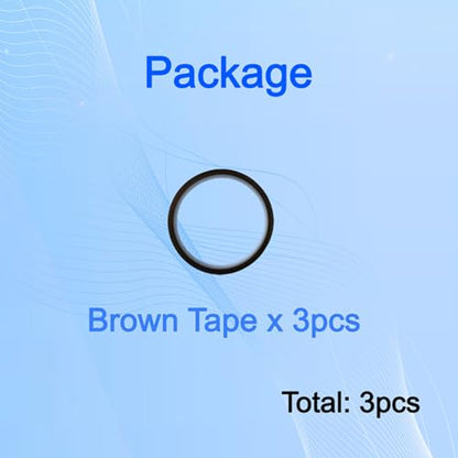 3 rolls Teflon Tape, Wear and Heat Resistant, Precision Rings, Cut at Will, Joystick Protector Compatible with Playstation 4(PS4), PS5, Xbox One, Series X, Switch, Switch Pro, Scuf Controller Grips-br - color: 3 Brown Roll Wear-resistant Tapes