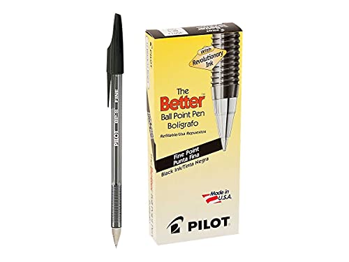 PILOT Pen 30000 The Better Ball Point Pen, 0.7mm, Black Ink, 1-Pack - color: Black Ink, style: Fine Point