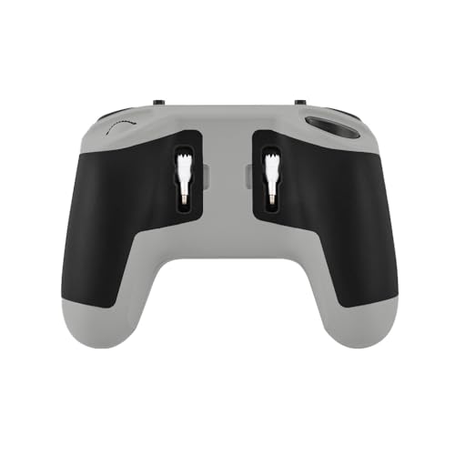 Radiomaster T8L ELRS 2.4GHz Radio Transmitter, 204g Lightweight Screenless Remote Controller with Hall-Effect Gimbals, USB-C Charging & Simulator Compatibility for FPV Drones (Grey) - color: Grey