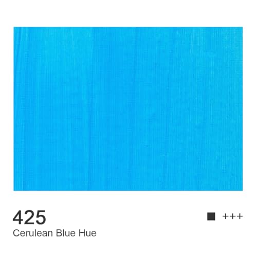 AUREUO Cerulean Blue Hue Acrylic Paint, 4 fl oz (120ml), 1 Tube - color: Cerulean Blue Hue, size: 4 Fl Oz (Pack of 1)