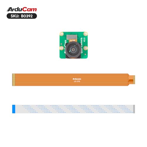 Arducam 8MP IMX219 175 Degree Ultra Wide Angle Camera for Raspberry Pi, Compatible with Pi 5, 4 Model B, 3/3B+, and Zero 2W - size: 175 Degree M12
