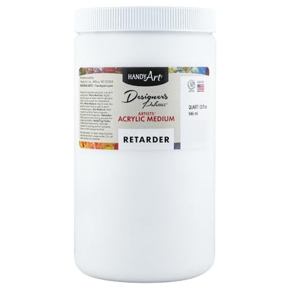 Handy Art Acrylic Retarder, 32 oz, Slows Paint Drying Time & Workability - color: Retarder, size: 32 Fl Oz