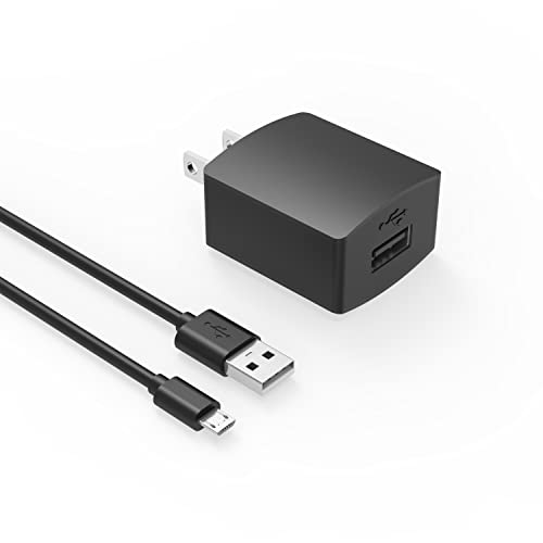 5FT Micro USB Charger Cord Fit for Holy Stone Drone Transmitter HS110G HS120D HS720 HS100(GPS) HS100G(GPS) HS220 HS150 F181G HS230 HS110D HS200D HS110 HD200 AC Adapter Power Supply