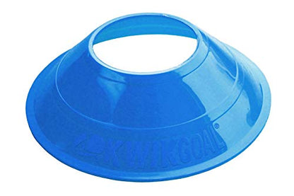 Kwik Goal Mini Disc Cone Kit (50-Pack) - color: Blue/Red