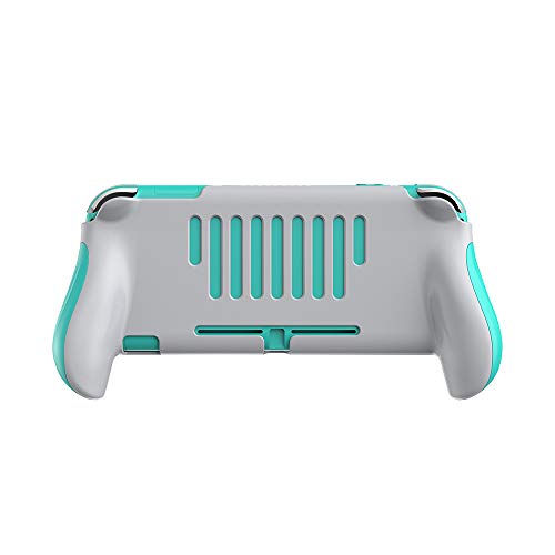 Grip Case for Nintendo Switch Lite,Hand Grips Handles Ergonomic Protective Case,Accessories Compatible with Nintendo Switch Lite (Green) - color: Green