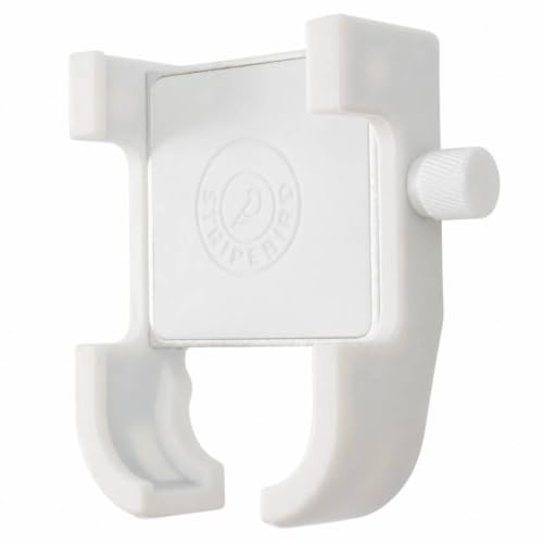 Stripebird PRO Magnetic Golf Cart Phone Holder & Caddy, N52 Magnets - color: White