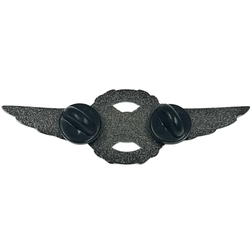 BL5-013 Full Size UAS FAA Commercial Drone Pilot Wings pin Black Tactical
