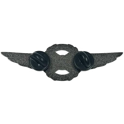 BL5-013 Full Size UAS FAA Commercial Drone Pilot Wings pin Black Tactical