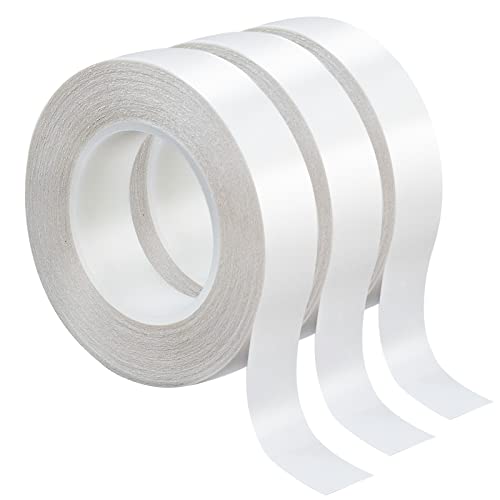 3 Rolls Thin Double Sided Tape for Crafts,0.4-in by 43-ft - style: 0.4in* 3 Rolls