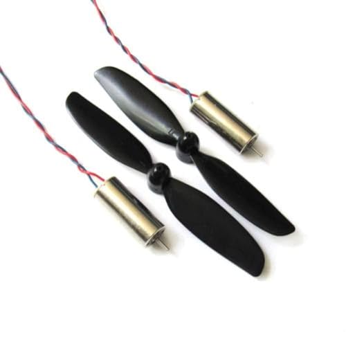 8520 Coreless Brushed Motor Set 53000rpm 8.5x20mm + 75mm CW CCW Propeller