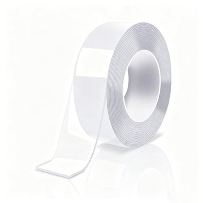 Heavy Duty Invisible Bond Nano Double Sided Mounting Adhesive Tape, 9.85FT - size: 9.85 FT