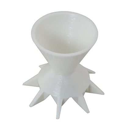 Painting Pouring Cup DGBRSM White Plastic Paint Pouring Split Cup DIY Painting Supplies Funnel