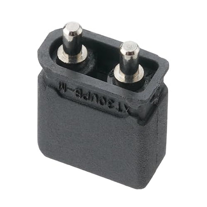 ELFCULB 10PCS Amass XT30UPB-M Male Connectors for Mini UAVs and Robotics - color: 10pcs XT30UPB