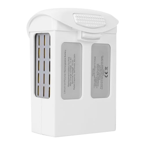 Phantom 4 Battery, 5870mAh 15.2V Intelligent Flight Drone Replacement Battery for DJI Phantom 4/4 Advanced/4 Pro/4 Pro V2.0/4 RTK - size: 1 Pack
