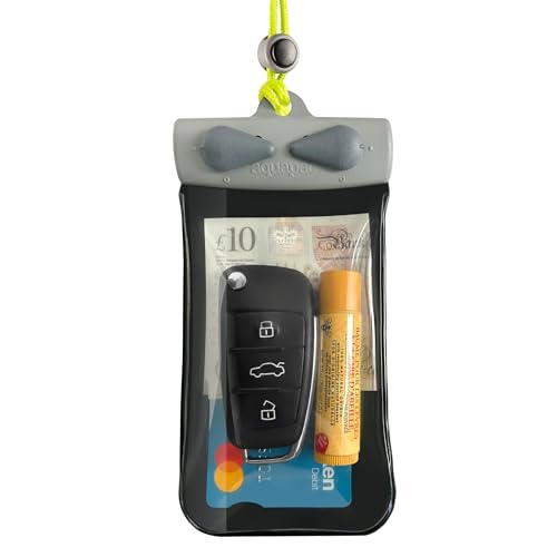 Aquapac Keymaster – Waterproof Stash Case for Keys, Cards & Cash, Grey - color: Grey, size: Keymaster