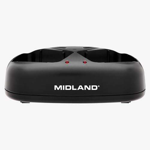 Midland- AVP10 Dual Desktop Charger for GXT Series Radios - AC Wall Adaptor - size: AVP10