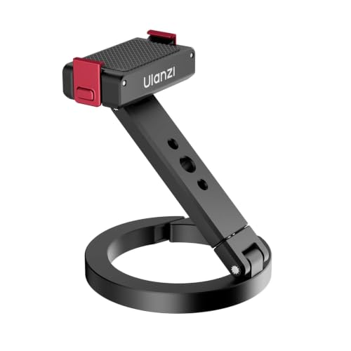 ULANZI MA04 Magnetic Quick Release Action Camera Mount for DJI Osmo Action 3 4 5 - Multi-Axis Adjustable Aluminum Holder - size: for Action 3 4 5